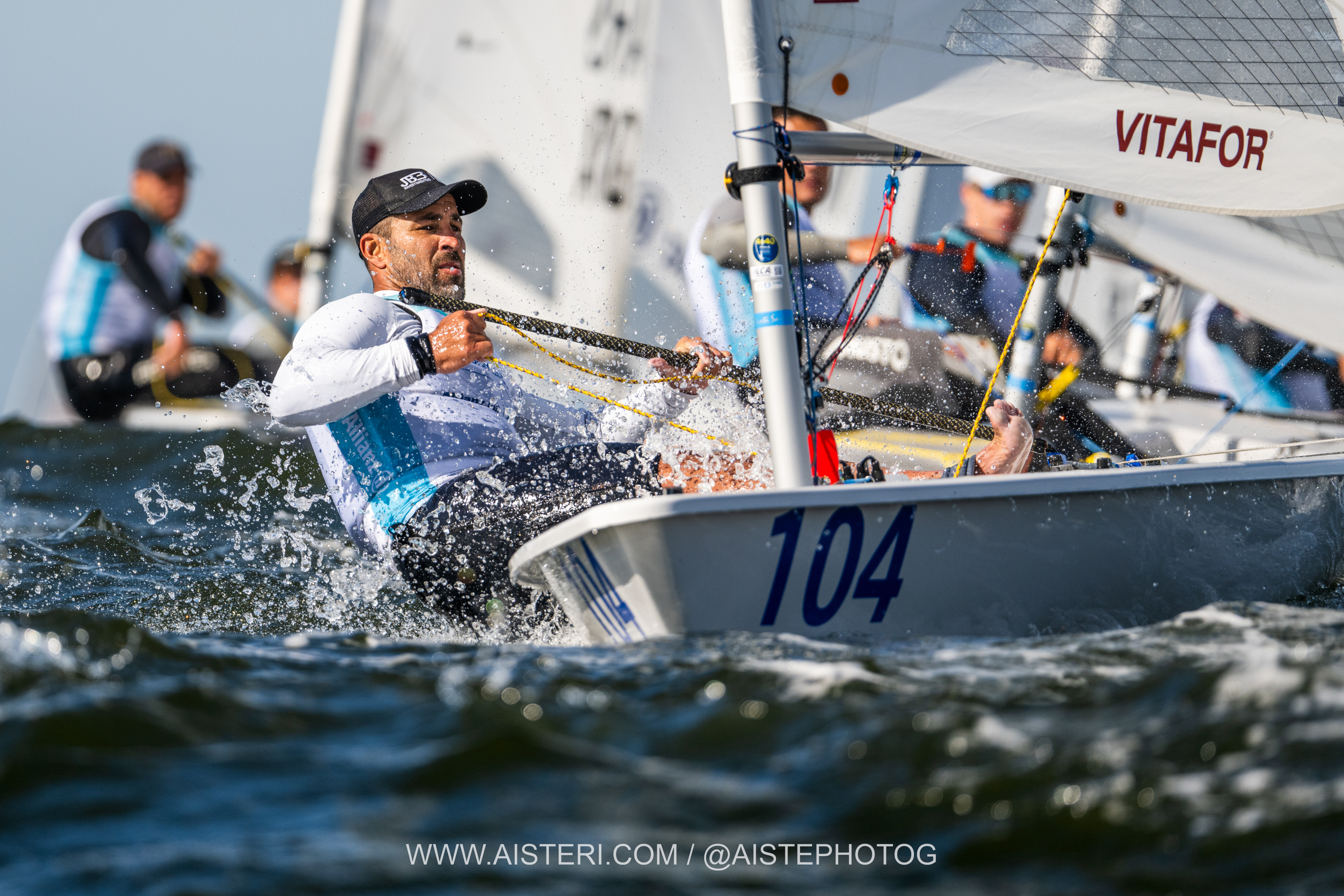 Experiência de vela em ação